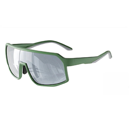 
Gafas de sol deportivas cuadradas de visión amplia con lentes polarizadas para actividades al aire libre - Imagen 8