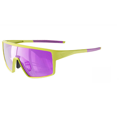 
Gafas de sol deportivas con escudo a prueba de viento TR90 y lentes de policarbonato para ciclismo, running y senderismo