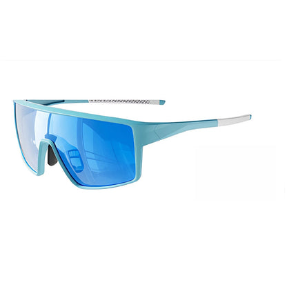 
Gafas de sol deportivas con escudo a prueba de viento TR90 y lentes de policarbonato para ciclismo, running y senderismo - Imagen 9