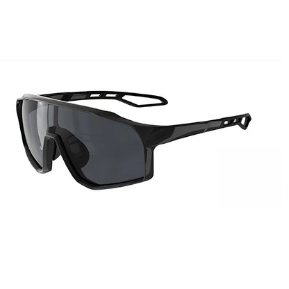 
Gafas de sol deportivas con escudo geométrico TR90 y lentes de PC para  ciclismo y running