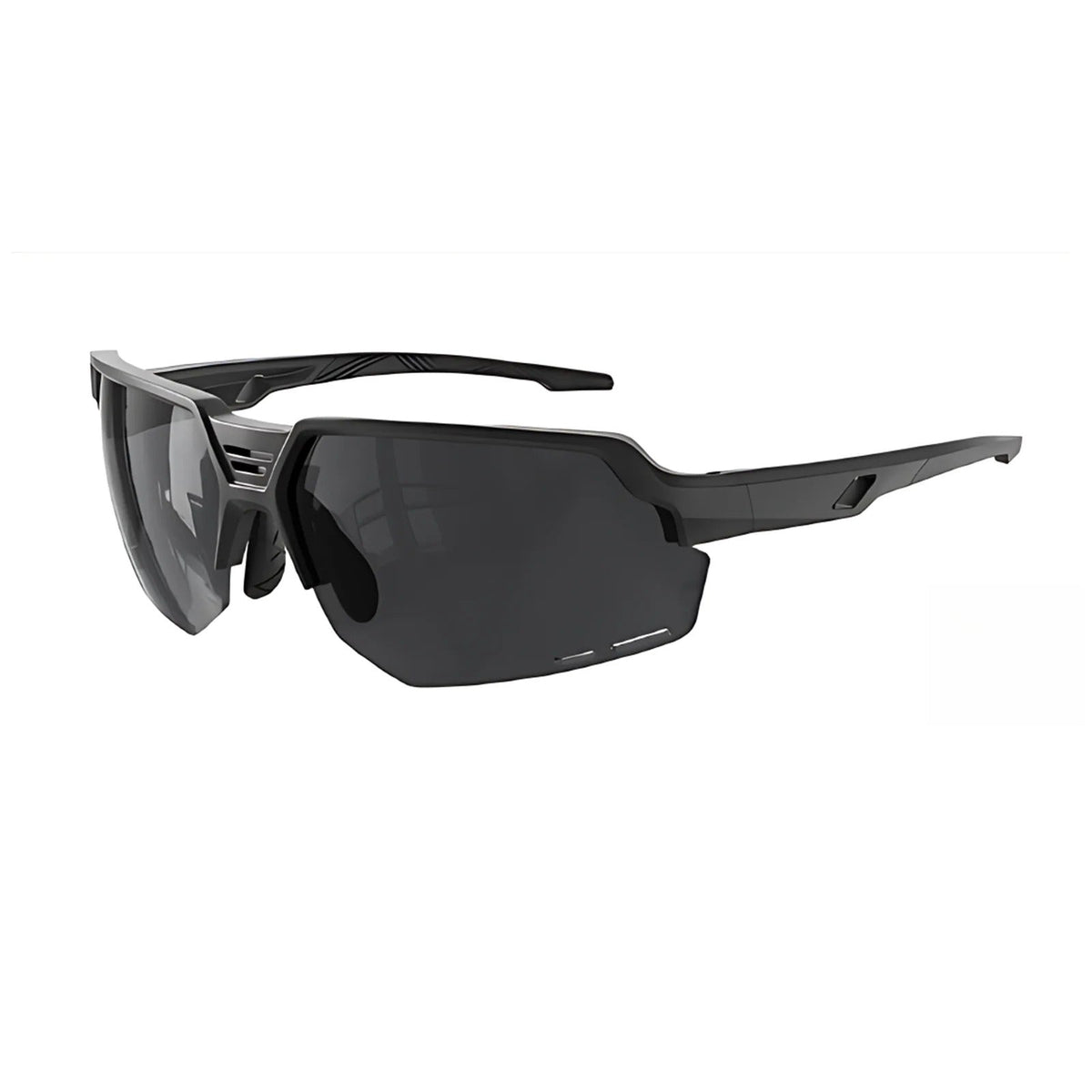 
Gafas de sol deportivas de medio aro TR90 con lentes de PC para ciclismo y entrenamiento al aire libre