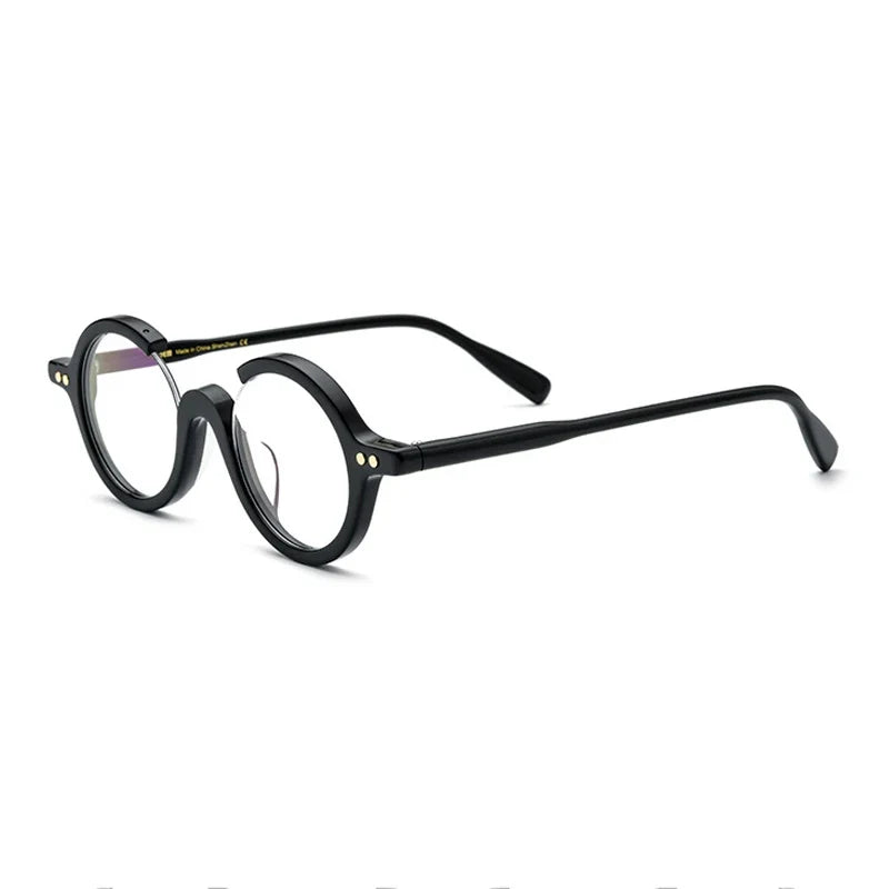 
Montura redonda de acetato - Negro