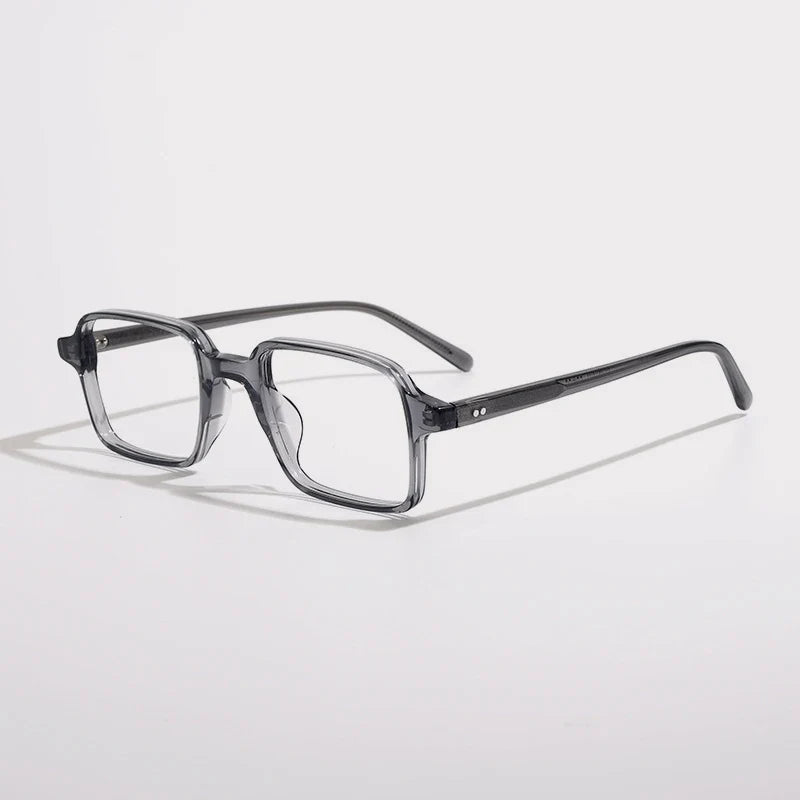 
Montura cuadrada de acetato carey - Gris