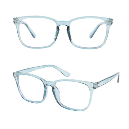 
Gafas de luz azul cuadradas negras de plástico - Imagen 9