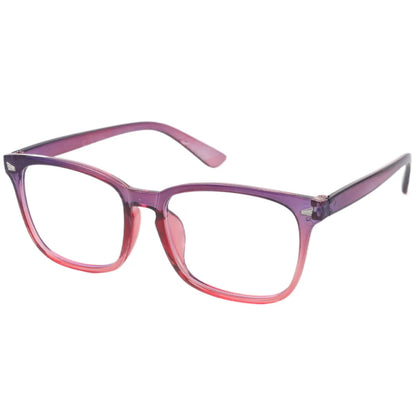 
Gafas de luz azul cuadradas negras de plástico - Imagen 5