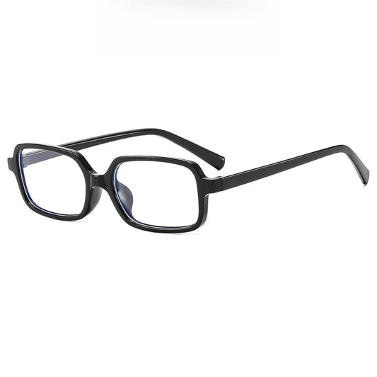 Gafas de luz azul rectangulares pequeñas de plástico