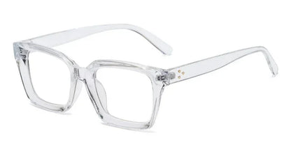 
Gafas de lectura cuadradas de titanio y plástico con filtro de luz azul - Imagen 5