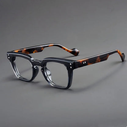 
Gafas cuadradas negras de plástico - Imagen 2