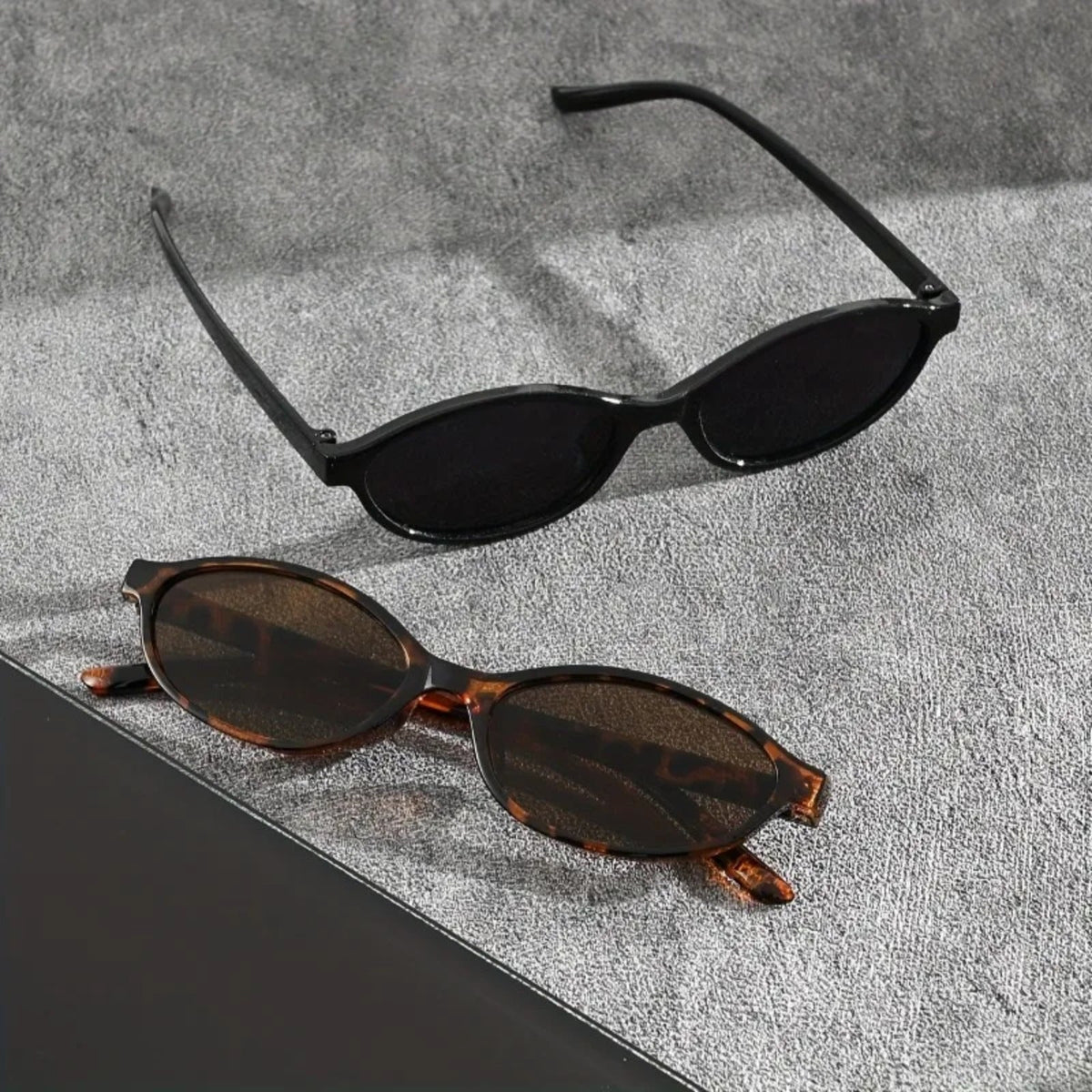 
Gafas de sol ovaladas de plástico con protección UV400 - Imagen 4