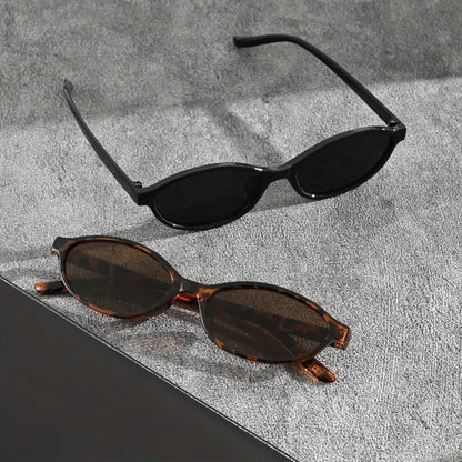 
Gafas de sol ovaladas de plástico con protección UV400 - Imagen 4