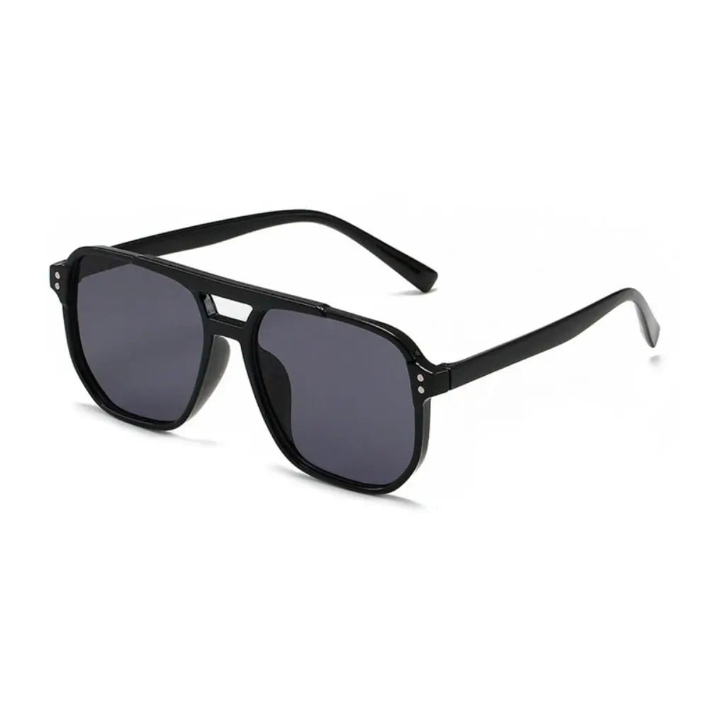 
Gafas de sol cuadradas estilo  punk de plástico con protección UV400