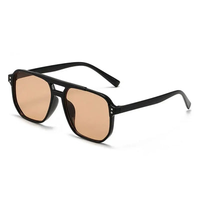 
Gafas de sol cuadradas estilo  punk de plástico con protección UV400 - Imagen 4