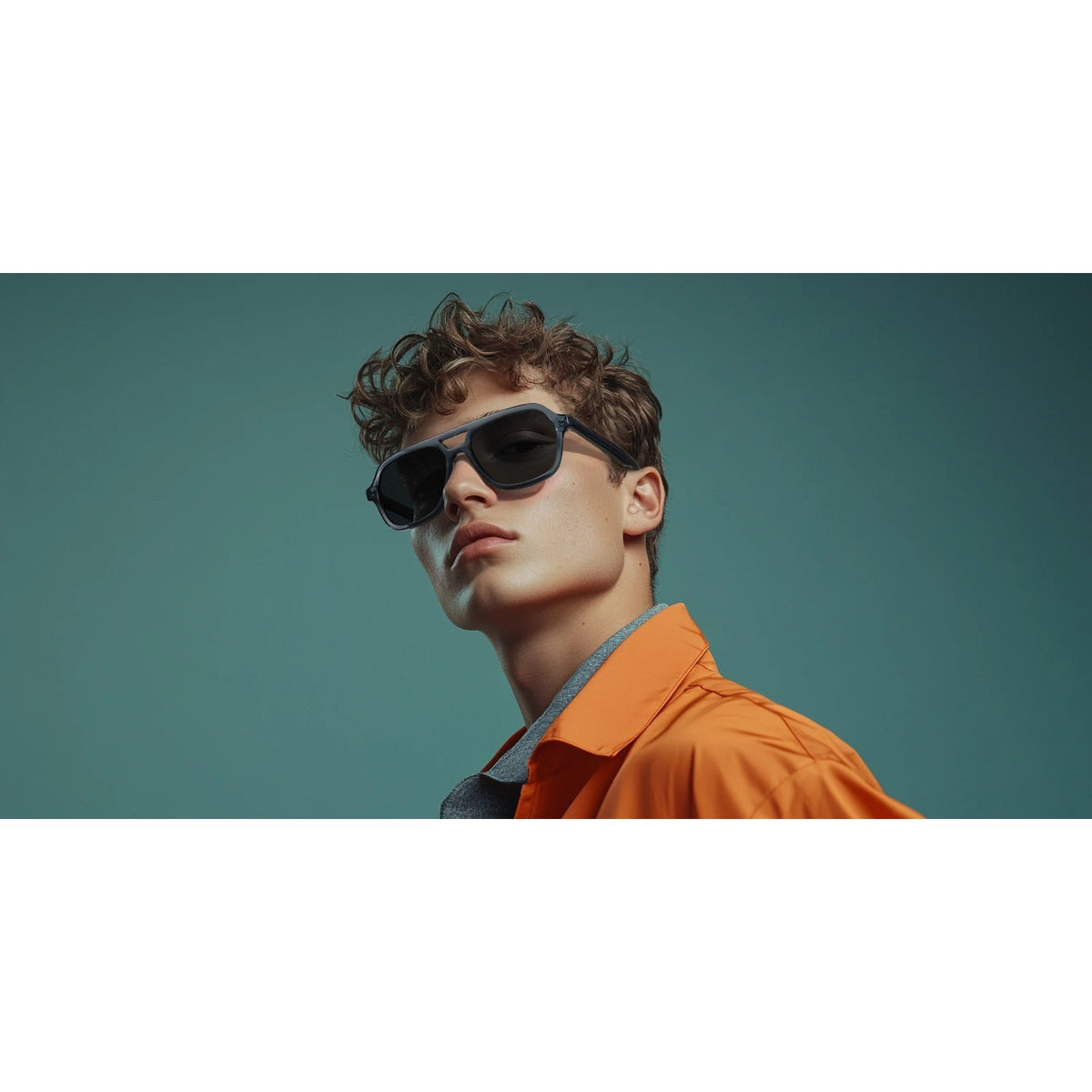 
Gafas de sol tipo piloto de acetato carey polarizadas con protección UV400 - Imagen 10