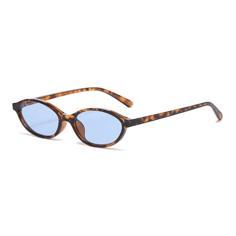 
Gafas de sol de plástico pequeñas estilo ojo de gato con protección UV400