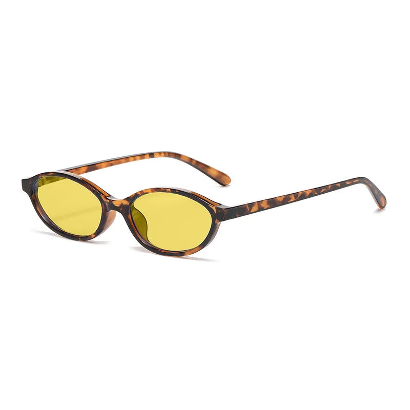 
Gafas de sol de plástico pequeñas estilo ojo de gato con protección UV400