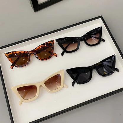 
Gafas de sol de plástico tipo ojo de gato extragrandes - Imagen 6