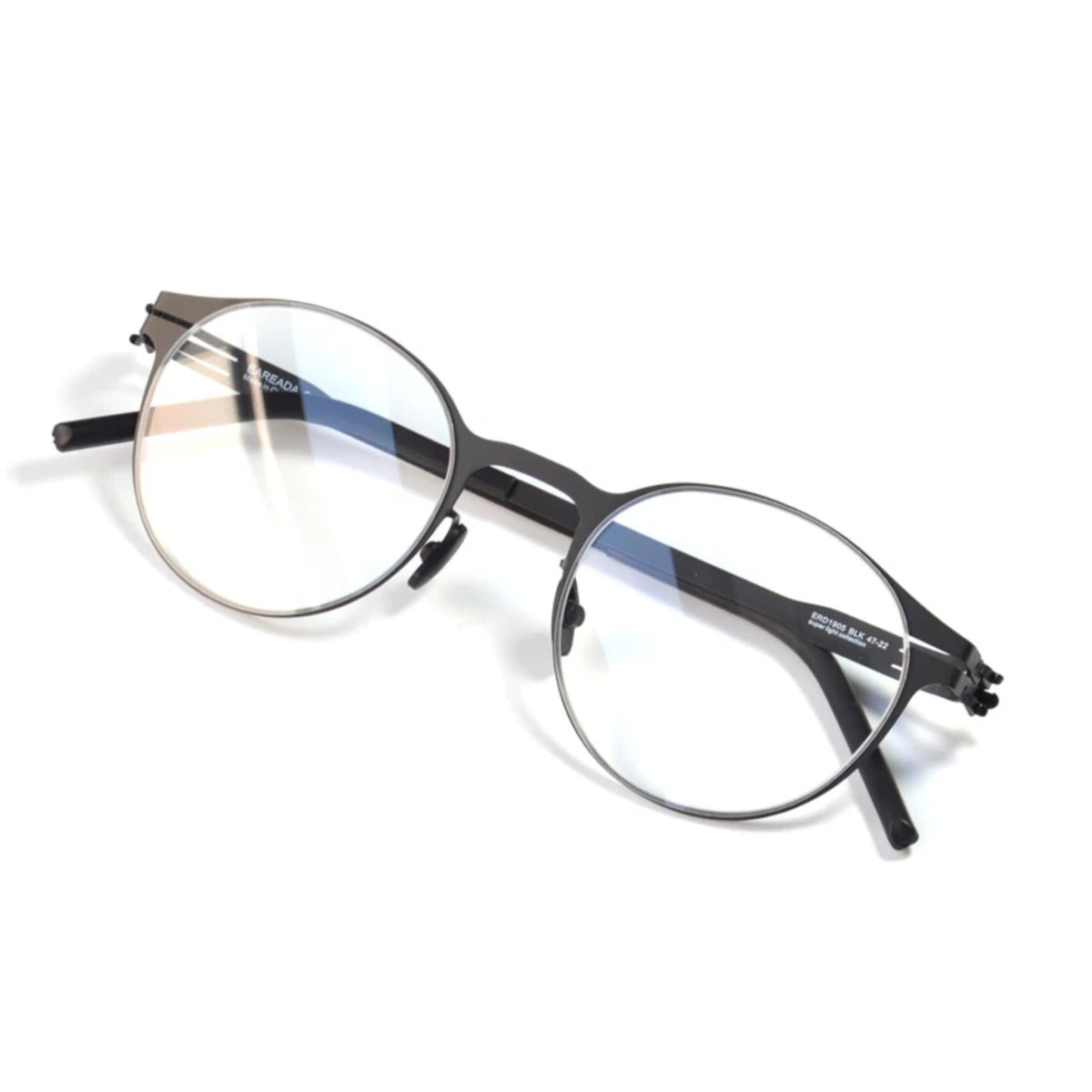 
Gafas redondas de acero inoxidable sin tornillos
