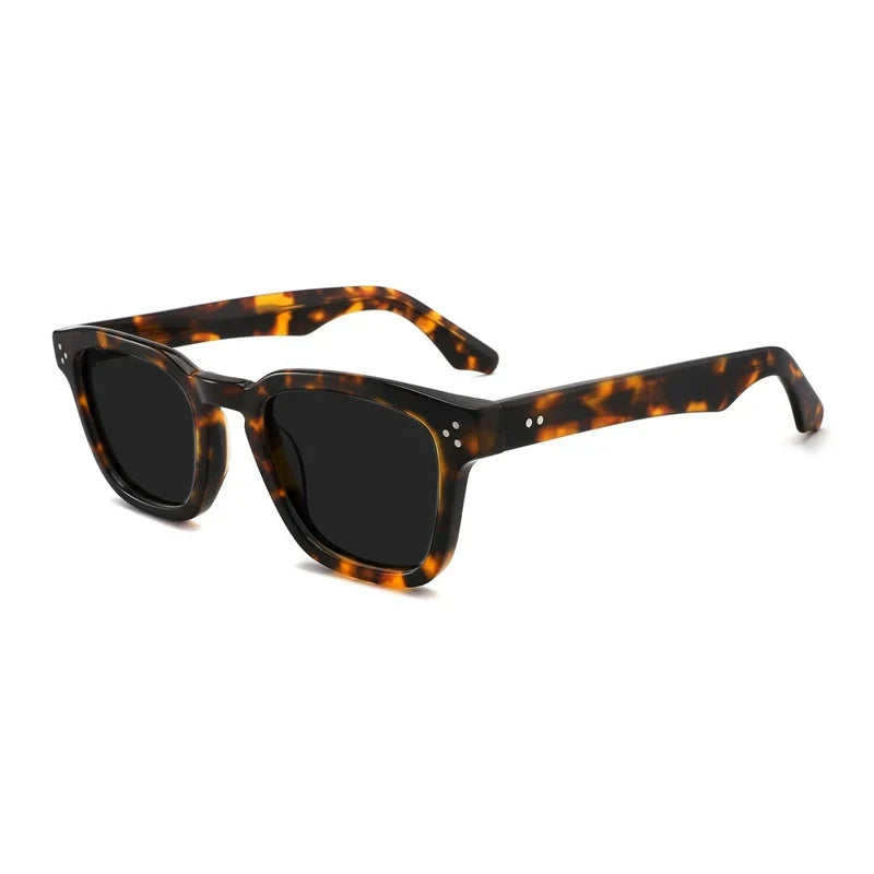 
Gafas de sol de acetato, cristal verde, polarizadas, UV400