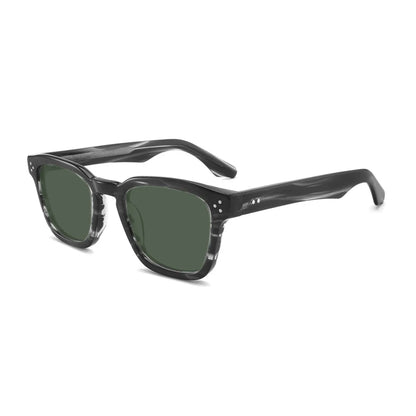 
Gafas de sol de acetato, cristal verde, polarizadas, UV400 - Imagen 11