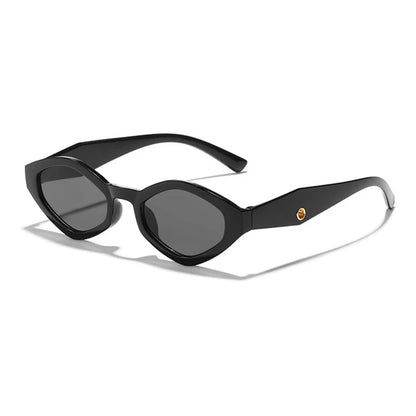 
Gafas de sol de plástico tipo ojo de gato irregular con protección UV400