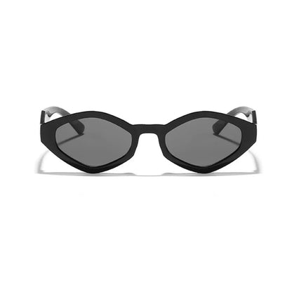 
Gafas de sol de plástico tipo ojo de gato irregular con protección UV400 - Imagen 4