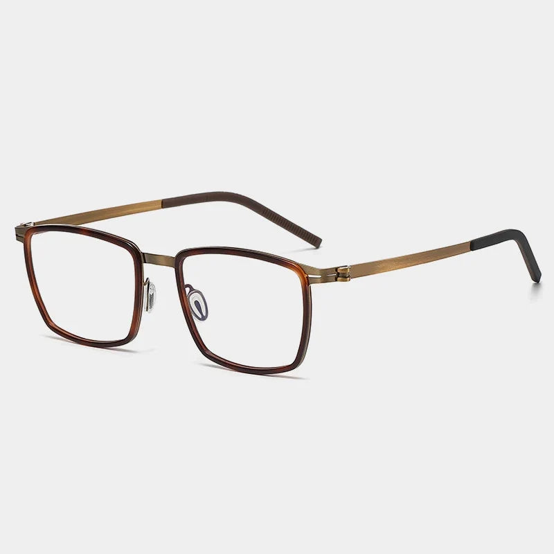 
Gafas cuadradas de acetato sin tornillos