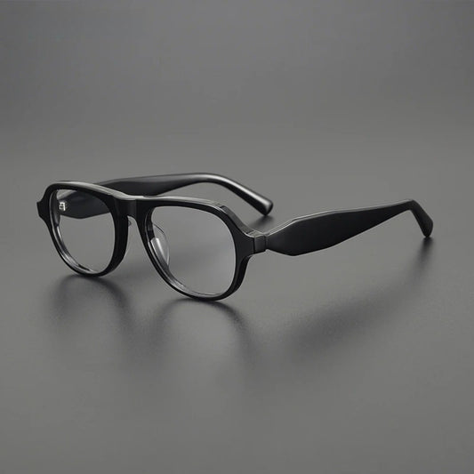 Gafas cuadradas gruesas de acetato
