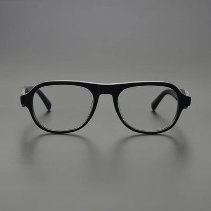 
Gafas cuadradas gruesas de acetato - Imagen 4