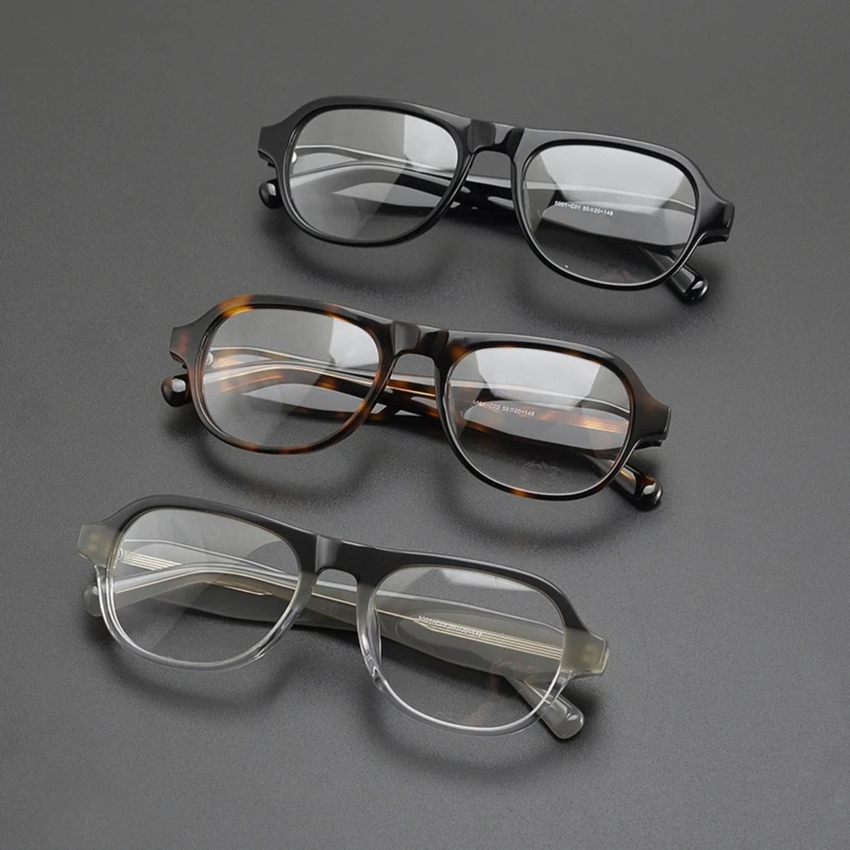 
Gafas cuadradas gruesas de acetato