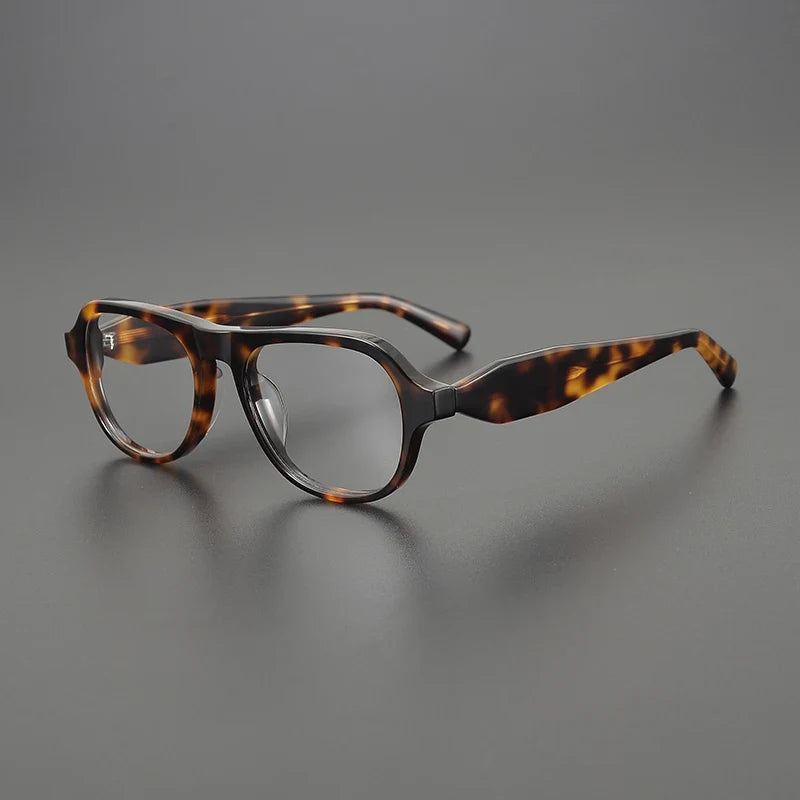 
Gafas cuadradas gruesas de acetato - Carey