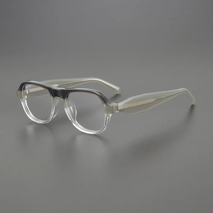 
Gafas cuadradas gruesas de acetato - Imagen 3