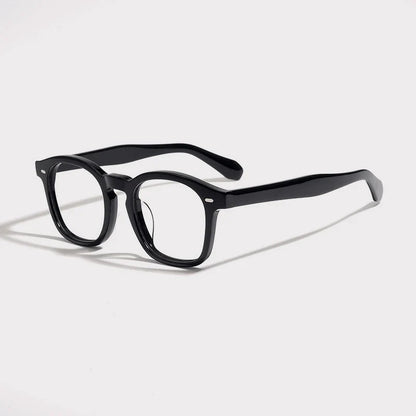 
Gafas cuadradas de acetato color ámbar - Imagen 4