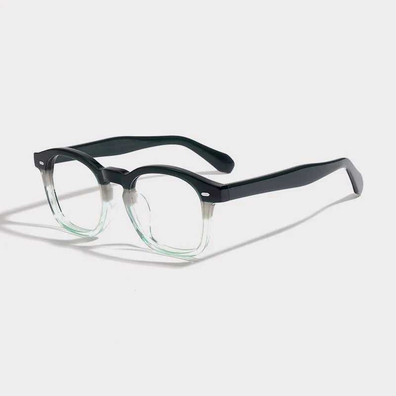 
Gafas cuadradas de acetato color ámbar