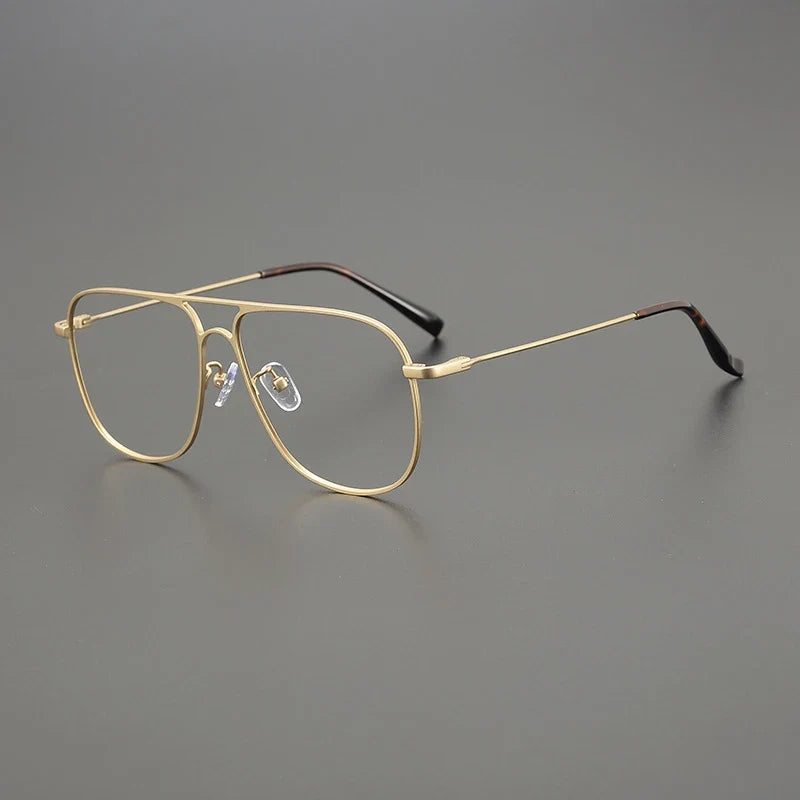 
Gafas de piloto extragrandes de titanio
