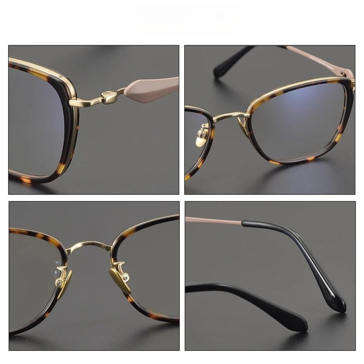 
Gafas de titanio estilo ojo de gato - Imagen 6