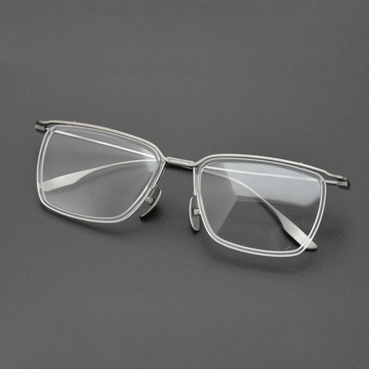 
Gafas cuadradas de titanio - Imagen 6