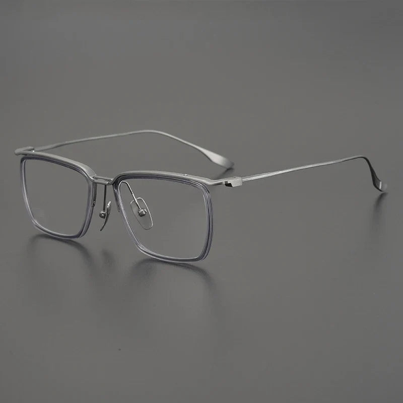 
Gafas cuadradas de titanio
