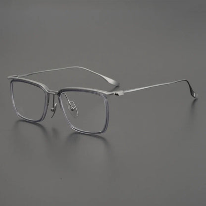 
Gafas cuadradas de titanio - Imagen 3