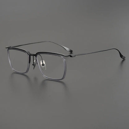 
Gafas cuadradas de titanio - Imagen 4