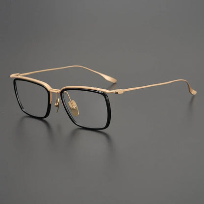 
Gafas cuadradas de titanio