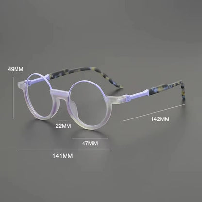 
Gafas redondas de acetato verdes - Imagen 8