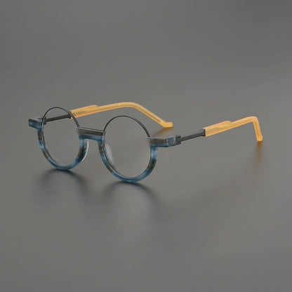 
Gafas redondas de acetato verdes - Imagen 3