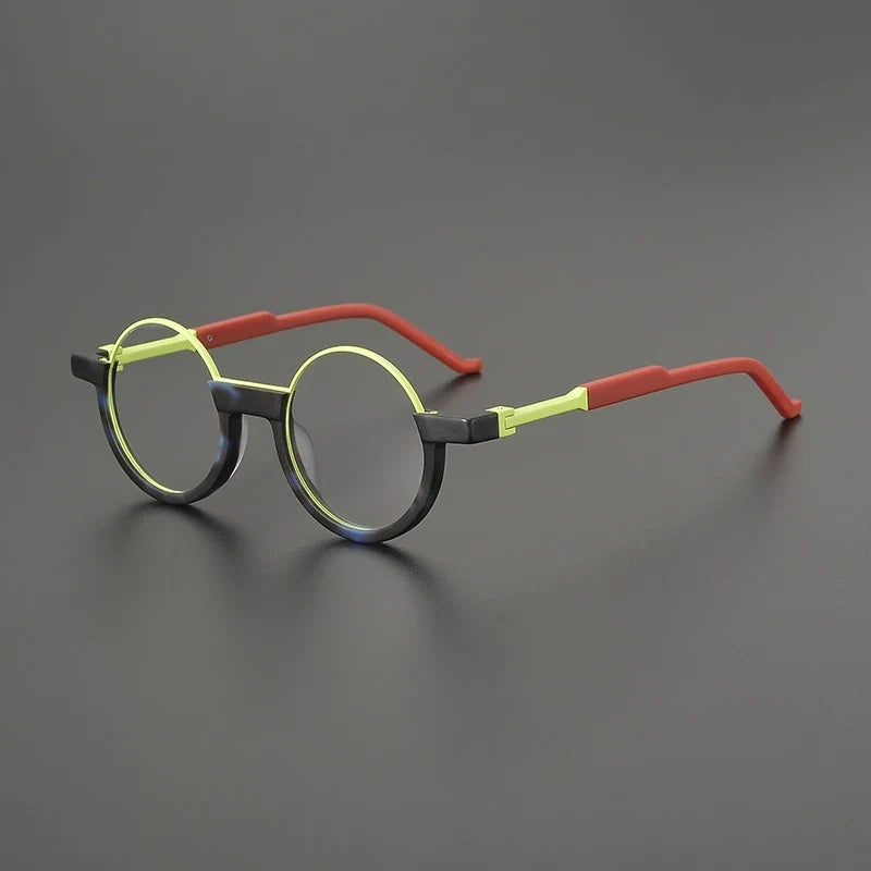 
Gafas redondas de acetato verdes