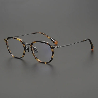 
Gafas redondas de titanio carey - Imagen 2