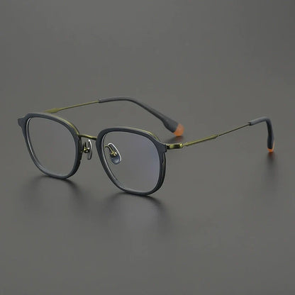 
Gafas redondas de titanio carey - Imagen 3
