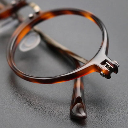 
Gafas redondas de acetato y titanio - Imagen 7