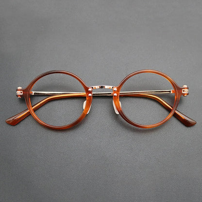
Gafas redondas de acetato y titanio - Imagen 4