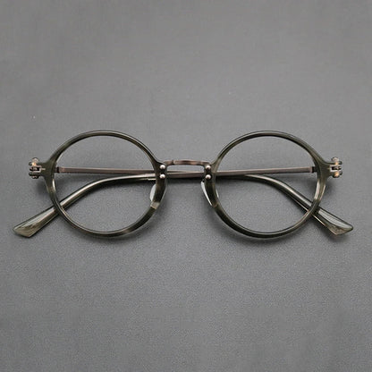 
Gafas redondas de acetato y titanio - Imagen 5
