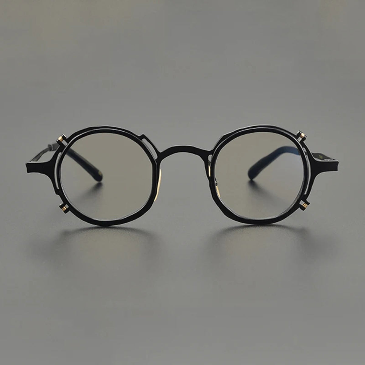
Gafas redondas retro de titanio - Imagen 4
