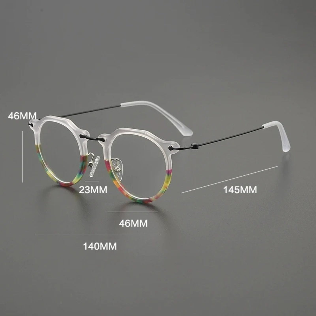 
Gafas Panto de cristal de titanio - Imagen 9
